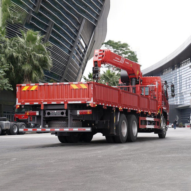 Υδραυλική έλξη Στερεόστρωτος γερανό 8 τόνων 10 ελαστικών γερανό φορτηγό με δίσκο