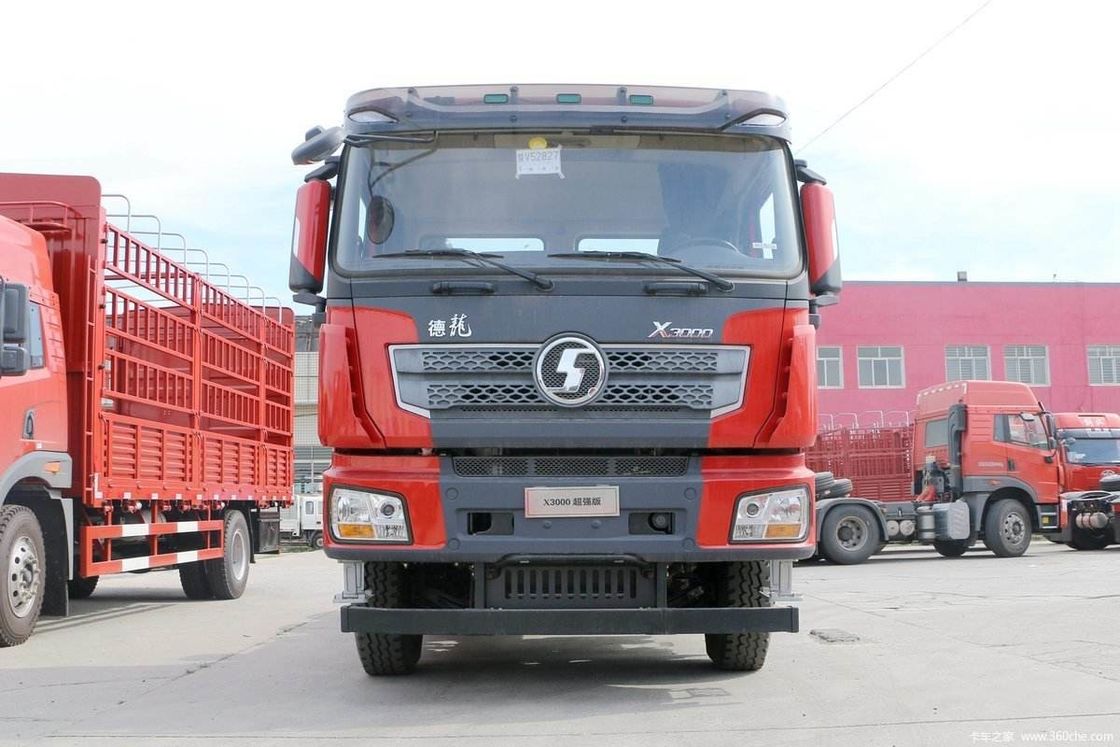Αριστερό τιμόνι Χρησιμοποιούμενο Shacman 6*4 500hp Αυτοκίνητο Τρακτέρ Κεφαλή Φορτηγό Ημιπροκατασκευή Φορτηγό