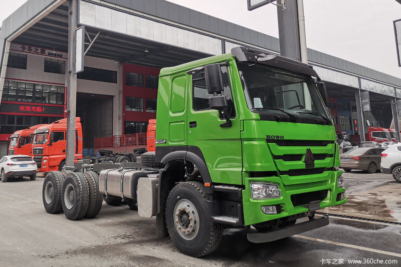 Κανονικό κάθισμα οδηγού Sinotruk Howo 371 Hp Euro 2 Εγχειρίδιο 6X4 κινητήρα ντίζελ
