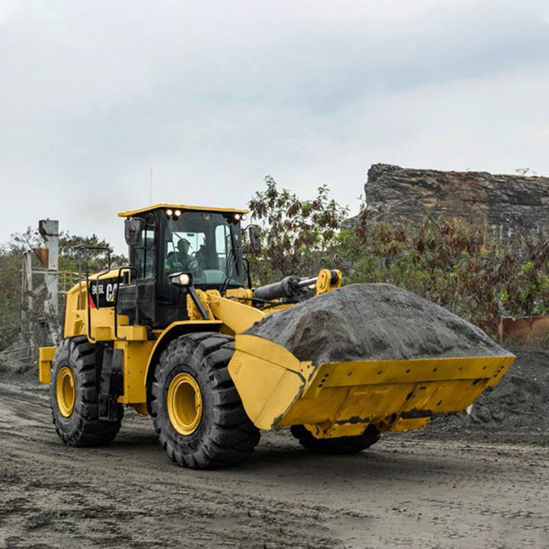 6 τόνων Caterpillar 966L μεταχειρισμένο φορτιστή τροχών με χαμηλή κατανάλωση καυσίμου και καλή κατάσταση