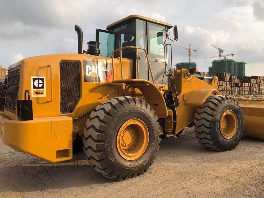6 τόνων Cat 966G Μπροστά Χρησιμοποιηθέντες φορτωτές τροχών Caterpillar Καλή κατάσταση αρχικός κινητήρας
