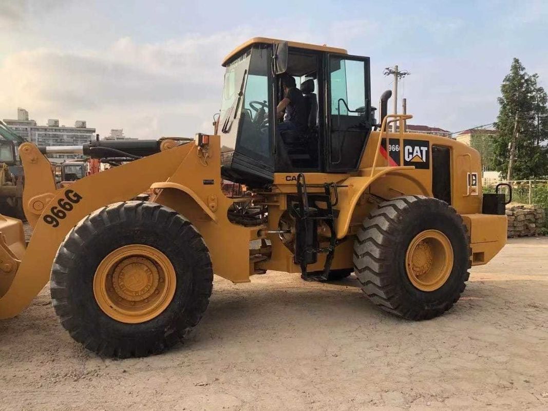 6 τόνων Cat 966G Μπροστά Χρησιμοποιηθέντες φορτωτές τροχών Caterpillar Καλή κατάσταση αρχικός κινητήρας