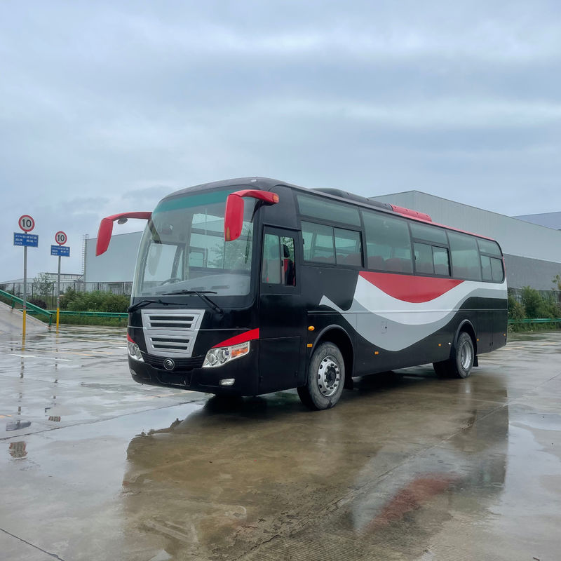 12m Diesel λεωφορεία με 12450*2550*3790mm συνολικές διαστάσεις και ελαστικά 295/80R22.5-18PR