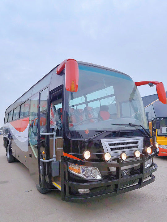 12m Diesel λεωφορεία με 12450*2550*3790mm συνολικές διαστάσεις και ελαστικά 295/80R22.5-18PR
