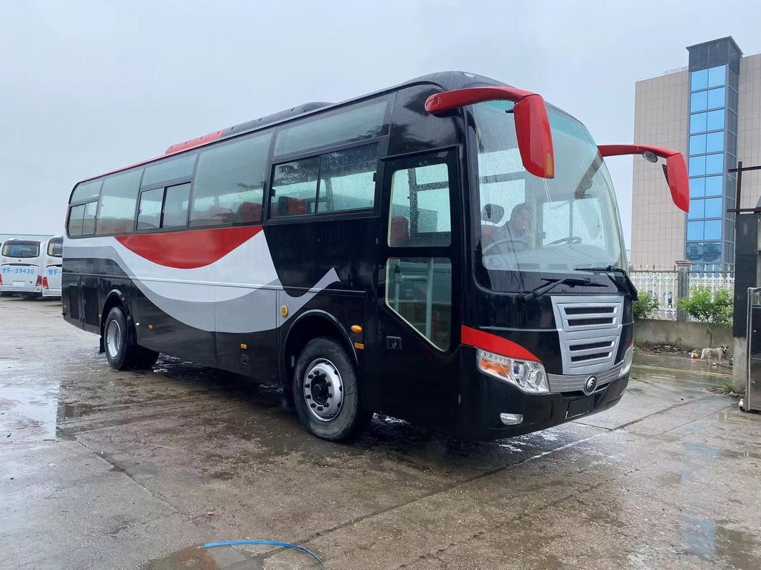 12m Diesel λεωφορεία με 12450*2550*3790mm συνολικές διαστάσεις και ελαστικά 295/80R22.5-18PR