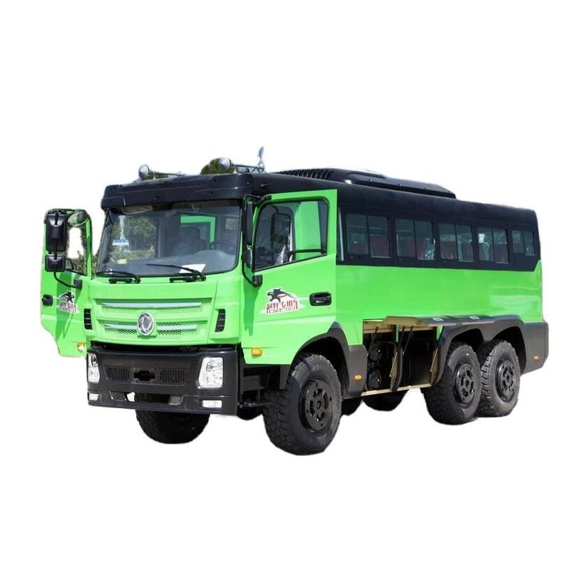 Cummins B210 Μηχανή 27 θέσεις 6x6 Off-Road λεωφορείο λεωφορείο για εξερεύνηση off-road