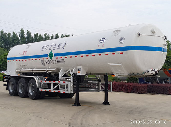 50m3 ημιπροσελήντη LPG για φορτηγά και μεγάλης χωρητικότητας εντός L11390mm * W2500mm * H3980mm