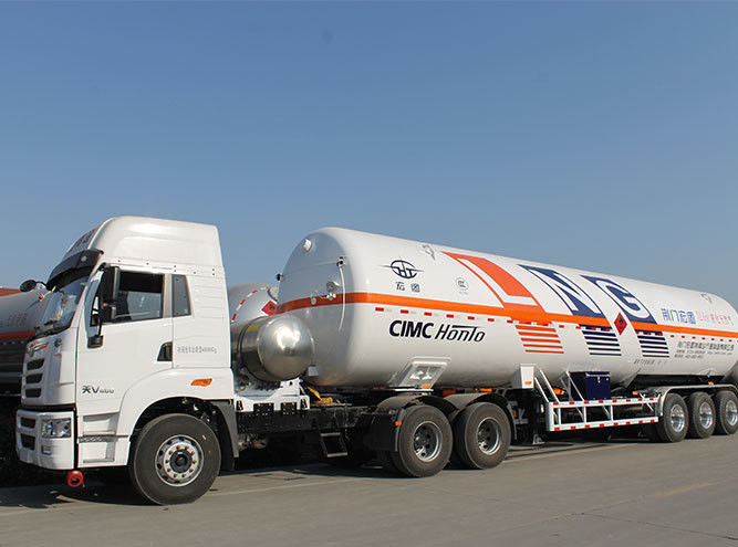 50m3 ημιπροσελήντη LPG για φορτηγά και μεγάλης χωρητικότητας εντός L11390mm * W2500mm * H3980mm