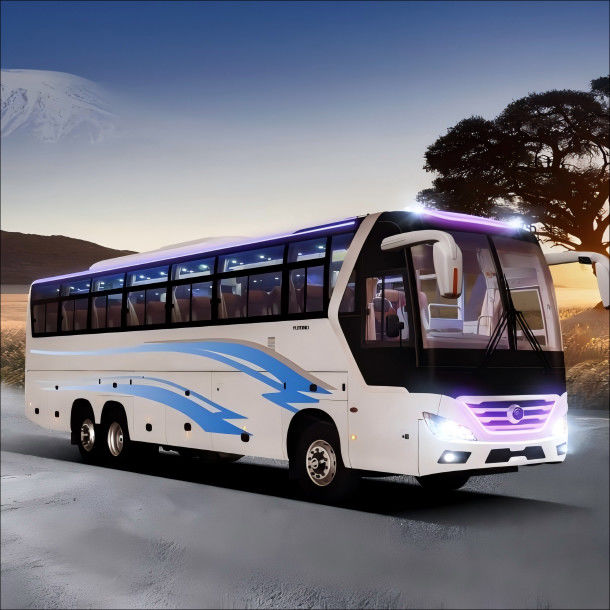 Yutong 12μετρικό 6126D λεωφορείο λεωφορείου Νέο επιβατικό λεωφορείο LHD Type Drive