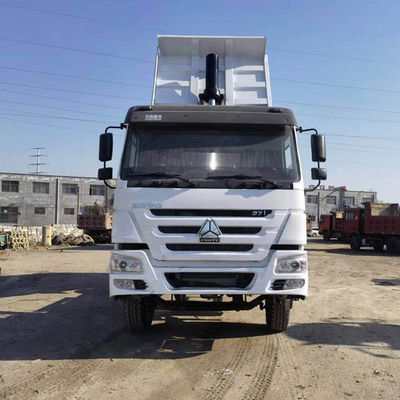 Χρησιμοποιούμενο Howo Euro 2 371HP 375hp 40 τόνων φορτηγό 10 τροχών 6x4 μεταχειρισμένο φορτηγό απορριμμάτων