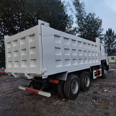 Χρησιμοποιούμενο Howo Euro 2 371HP 375hp 40 τόνων φορτηγό 10 τροχών 6x4 μεταχειρισμένο φορτηγό απορριμμάτων