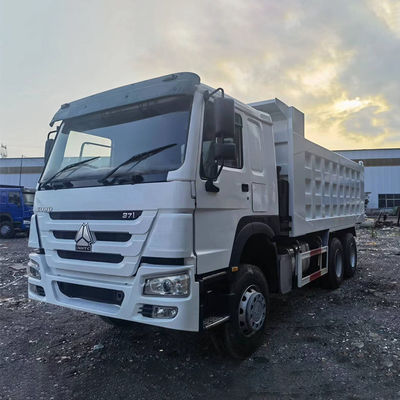 Μεγάλη χωρητικότητα 40 τόνων 6x4 371HP 375HP Sinotruk Howo Χρησιμοποιούμενο φορτηγό απορριμμάτων για την Αφρική