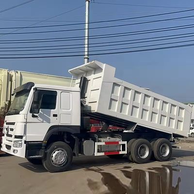Μεγάλη χωρητικότητα 40 τόνων 6x4 371HP 375HP Sinotruk Howo Χρησιμοποιούμενο φορτηγό απορριμμάτων για την Αφρική