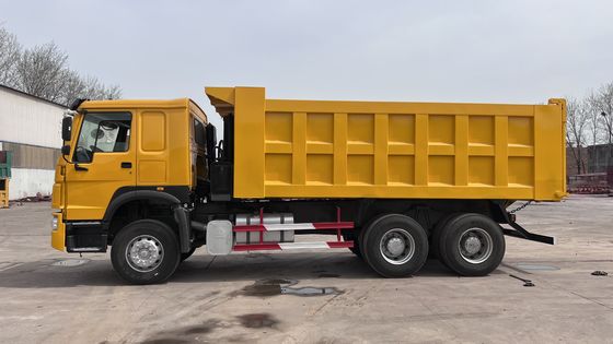 Φθηνό ανακαινισμένο Sinotruk Howo 375HP 6x4 φορτηγό με χειροκίνητη μετάδοση