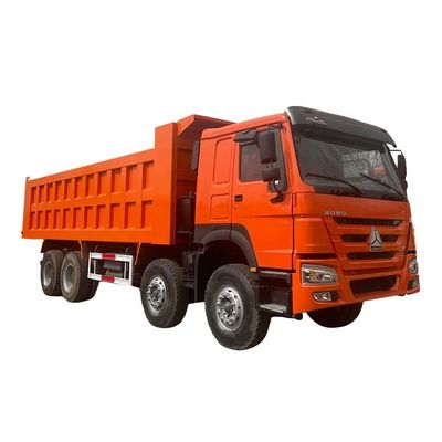 40 τόνων 12 ελαστικά Howo 8X4 336HP 371HP 420 HP μεταχειρισμένο φορτηγό με καταναλωτικό