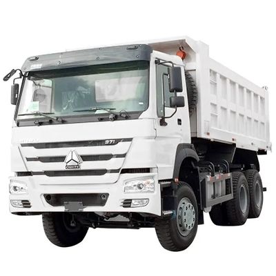 Τροχαίο τερματισμού απορριμμάτων Sino Howo 375HP Euro 3 Δεύτερο χειροκίνητο κίνημα για μεταφορά μηχανημάτων