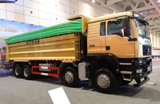 8x4 Sinotruck Howo Tipper Dumper Tipping Truck Dump Trucks με κινητήρα MC11.44-60