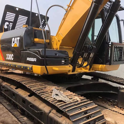Χρησιμοποιούμενη Cat Caterpillar 330 C Excavator Μέγιστη δύναμη έλξης 66094 lbs Υδραυλική αντλία Άλλα