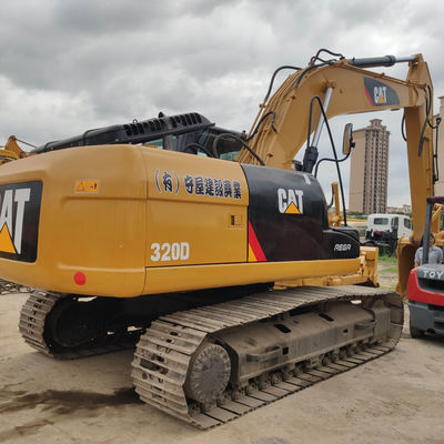 2001-4000 Εργασιακές ώρες CAT 320D 20 τόνων Υδραυλική σκάφτρα με έλκηθρο σε καλή κατάσταση