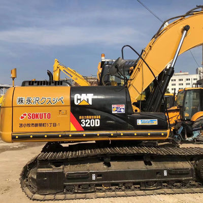 2001-4000 Εργασιακές ώρες CAT 320D 20 τόνων Υδραυλική σκάφτρα με έλκηθρο σε καλή κατάσταση