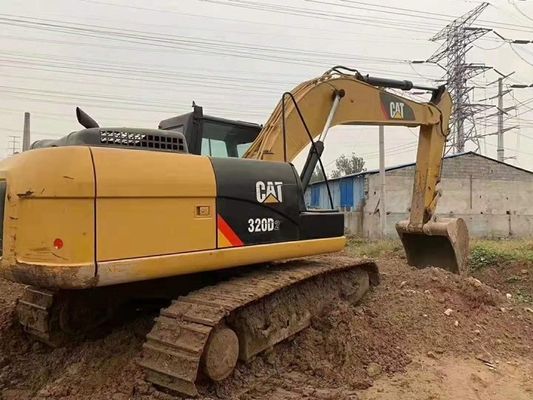 Υδραυλικό κύλινδρο Kawasaki Χρησιμοποιούμενο σκάφος Cat 320D Crawler με χωρητικότητα κουβάς 1,1m3