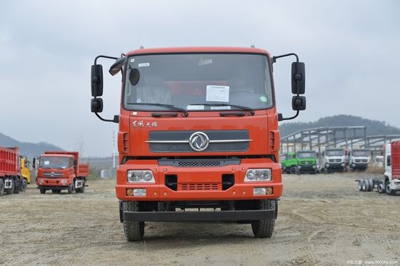 240HP Dongfeng Dump Truck 4x2 αριστερό χειριστήριο 2 επιβάτες τέλεια για κατασκευή