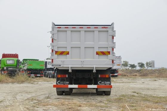 Κατασκευή 8x4 Dongfeng Dump Truck Euro 3 Πρότυπο εκπομπών 11775*2550*3600mm Διαστάσεις
