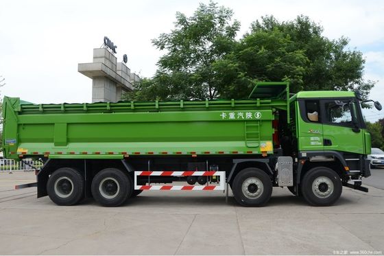 12 Wheeler Shacman X3000 Dump Truck με πρότυπο εκπομπών Euro 2 και πίσω κάμερα Κανένα