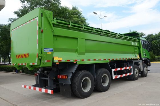 12 Wheeler Shacman X3000 Dump Truck με πρότυπο εκπομπών Euro 2 και πίσω κάμερα Κανένα
