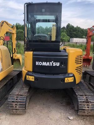 5 τόνων Χρησιμοποιούμενος εξορυκτής PC55 Komatsu σε καλή κατάσταση και με άλλη υδραυλική βαλβίδα