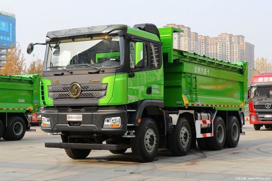 Shacman Delong X3000 400HP 8*4 5.6m βαρύ φορτηγό ντάμπινγκ