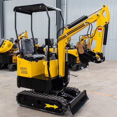 Μίνι εκσκαφέας Yanmar 1 τόνου με μακρά διάρκεια ζωής και προσαρμοσμένο υδραυλικό κύλινδρο