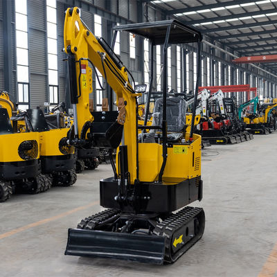 Μίνι εκσκαφέας Yanmar 1 τόνου με μακρά διάρκεια ζωής και προσαρμοσμένο υδραυλικό κύλινδρο