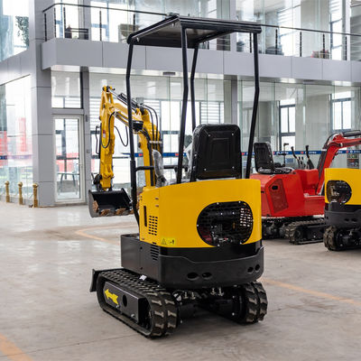 Μίνι εκσκαφέας Yanmar 1 τόνου με μακρά διάρκεια ζωής και προσαρμοσμένο υδραυλικό κύλινδρο