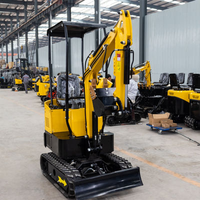 Μίνι εκσκαφέας Yanmar 1 τόνου με μακρά διάρκεια ζωής και προσαρμοσμένο υδραυλικό κύλινδρο