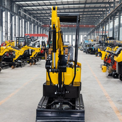 Μίνι εκσκαφέας Yanmar 1 τόνου με μακρά διάρκεια ζωής και προσαρμοσμένο υδραυλικό κύλινδρο