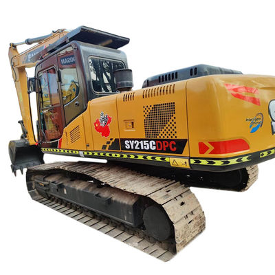 Αρχικός κινητήρας 21,5 τόνων Sany SY215 Crawler Excavator Χρησιμοποιούμενος Sany215 Excavator