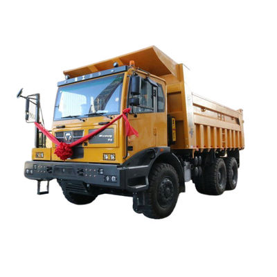 Χρησιμοποιημένο φορτηγό απορριμμάτων 6X4 Υδραυλικό φορτηγό εξόρυξης με πίσω κάμερα 360° και τύπο καυσίμου ντίζελ