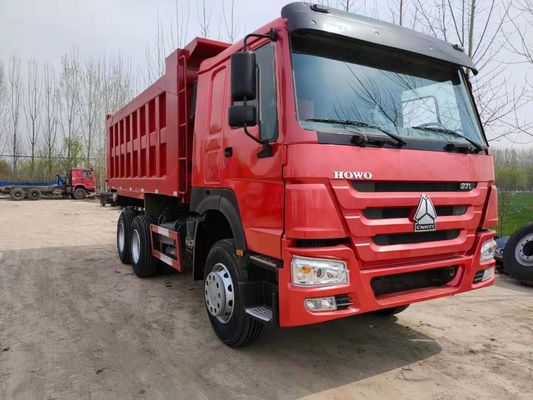 Φθηνό Sinotruck 6x4 371hp 30ton Howo Tipper Dump Truck για ABS Κανένα κύλινδρο 6