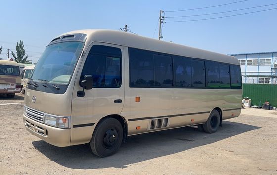 Λούξυ τουριστικό λεωφορείο Toyota RHD Coaster Bus με 25 θέσεις και προσιτό