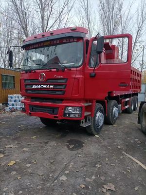 Χρησιμοποιούμενο Shacman 8x4 12 τροχών βαρύ φορτηγό φορτηγό με ρυθμό ταχύτητας