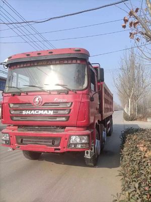 Χρησιμοποιούμενο Shacman 8x4 12 τροχών βαρύ φορτηγό φορτηγό με ρυθμό ταχύτητας