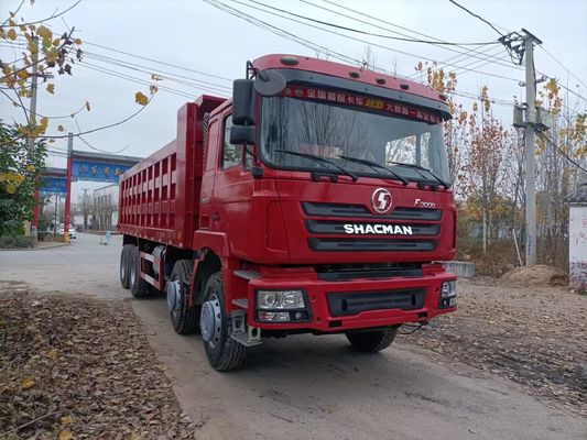 Χρησιμοποιούμενο Shacman 8x4 12 τροχών βαρύ φορτηγό φορτηγό με ρυθμό ταχύτητας
