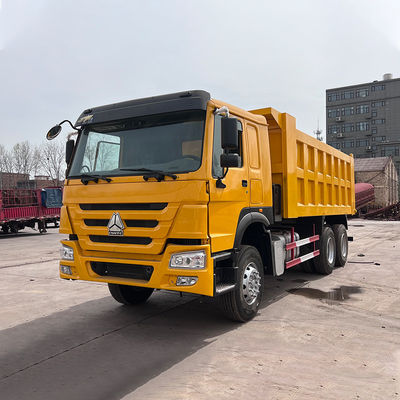 Μέγιστη ροπή Nm 1000-1500Nm Sino Howo 6x4 Χρησιμοποιούμενο φορτηγό βυθού σε καλή κατάσταση