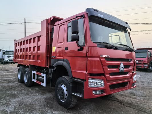 Καύσιμα 371HP Χρησιμοποιούμενα φορτηγά απορριμμάτων 25 τόνων Sinotruk HOWO 6*4 φορτηγά για το χτίσιμο ορυχείων