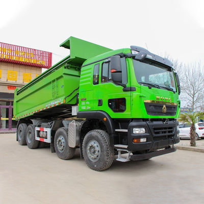 Χρησιμοποιούμενο φορτηγό HOWO Heavy Duty 430HP Dump Tipper με 6 κυλίνδρους και πρότυπο εκπομπών EURO 5