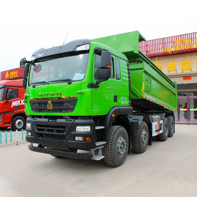 Χρησιμοποιούμενο φορτηγό HOWO Heavy Duty 430HP Dump Tipper με 6 κυλίνδρους και πρότυπο εκπομπών EURO 5