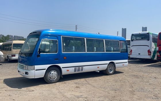 7005*2040*2785mm άνετο στυλ μεταχειρισμένο Toyota Coaster 30 θέσεων λεωφορείο με κινητήρα ντίζελ