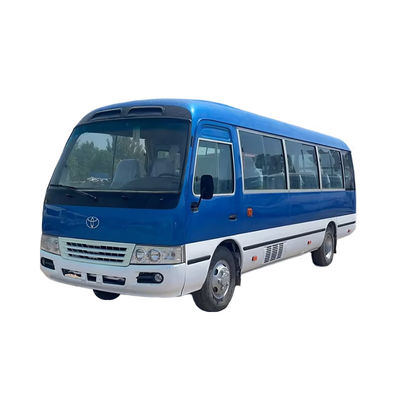 Χρησιμοποιημένο λεωφορείο Toyota Coaster Diesel 30 θέσεων για την απαίτηση και την ικανοποίηση του πελάτη