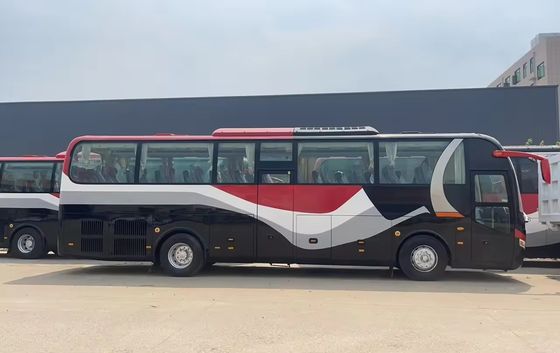 Μπροστά/πίσω πεδίο κυκλοφορίας mm 1750/1586 Προσαρμόστε πολυτελές λεωφορείο 50 θέσεων χρησιμοποιημένο λεωφορείο αριστερόχειρας